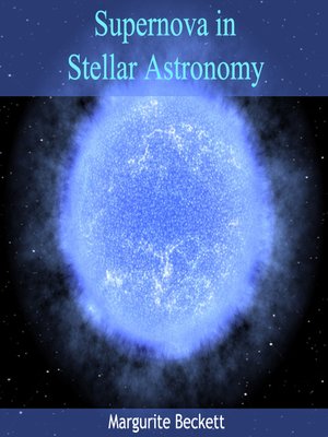 cover image of Supernova in Stellar Astronomy